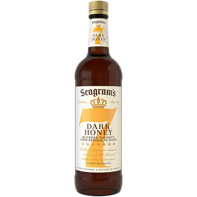 SEAGRAMS 7 DARK HONEY 750ML