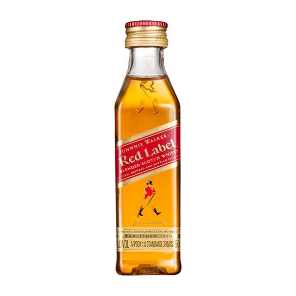 JOHNNIE WALKER RED LABEL SCOTCH 50 ML
