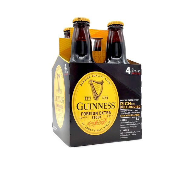 GUINNESS FOREIGN EXTRA 330ML 4PK