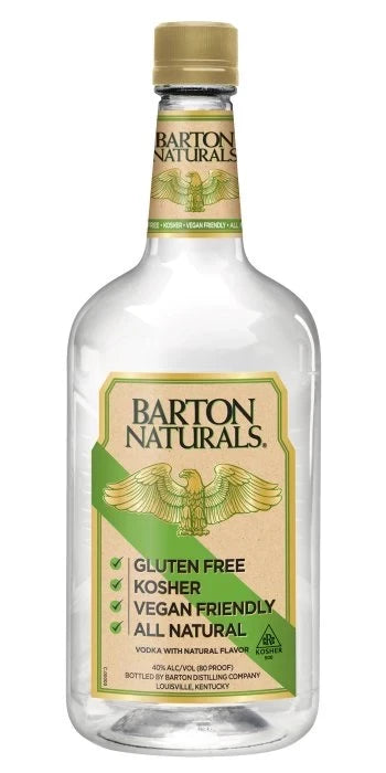 BARTON NATURAL ORGANIC VODKA PET