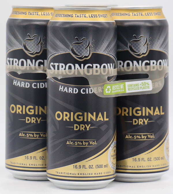 STRONGBOW DRY 4PK CAN 16 OZ