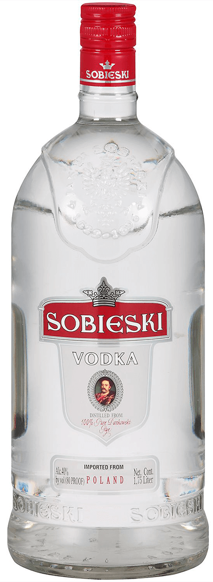 SOBIESKI VODKA 1.75L TRAVELER