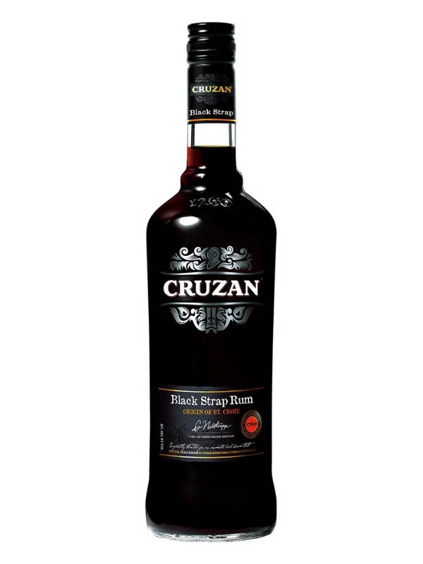 CRUZAN  BLACK STRAP RUM 750ML