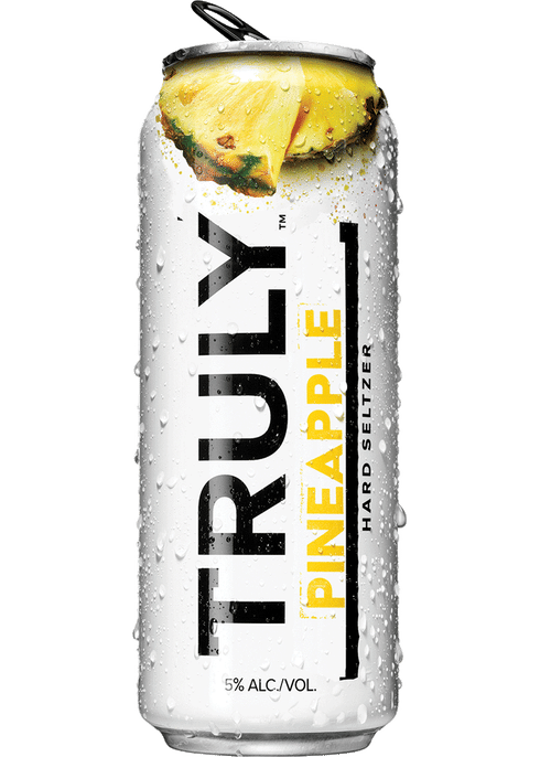 TRULY HARD SELTZER PINEAPPLE 24OZ