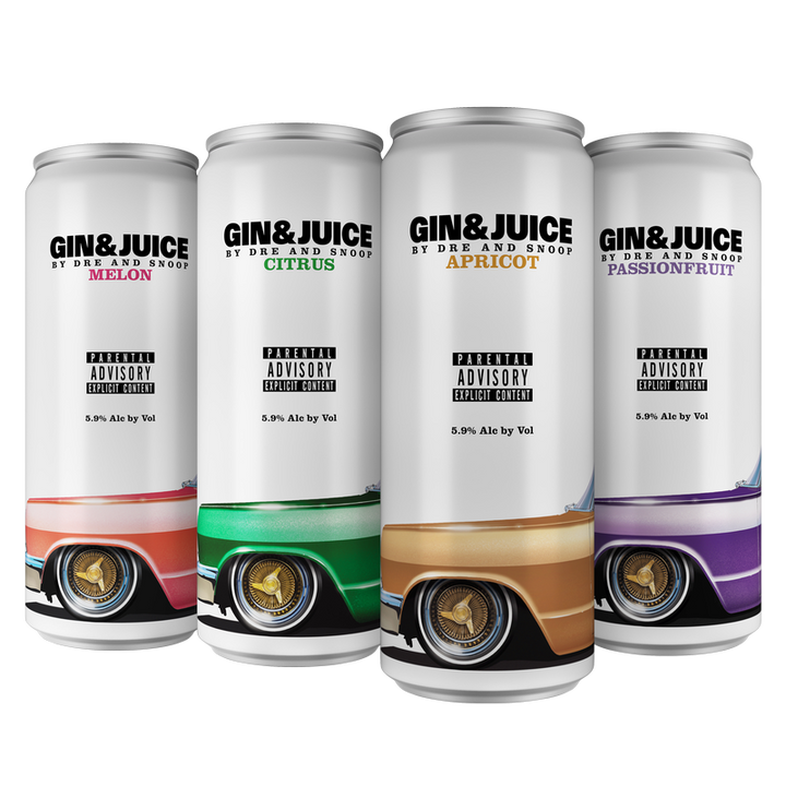 GIN&JUICE 8PK 375ML