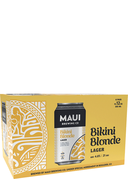 MAUI BREWING CO BIKINI BLONDE ALE 6PK 12OZ