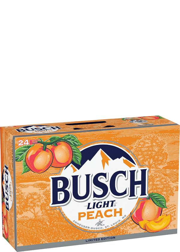 BUSCH LT PEACH 24PK