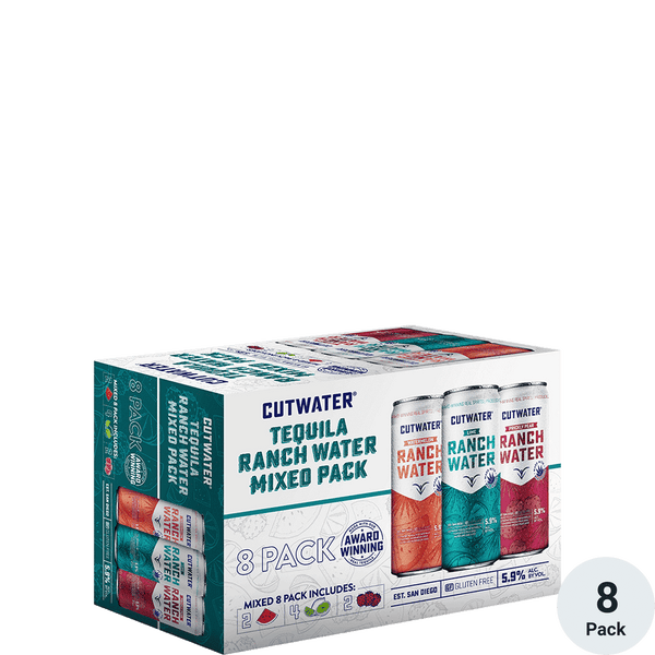 CUTWATER RANCH WATER VARIETY 8PK