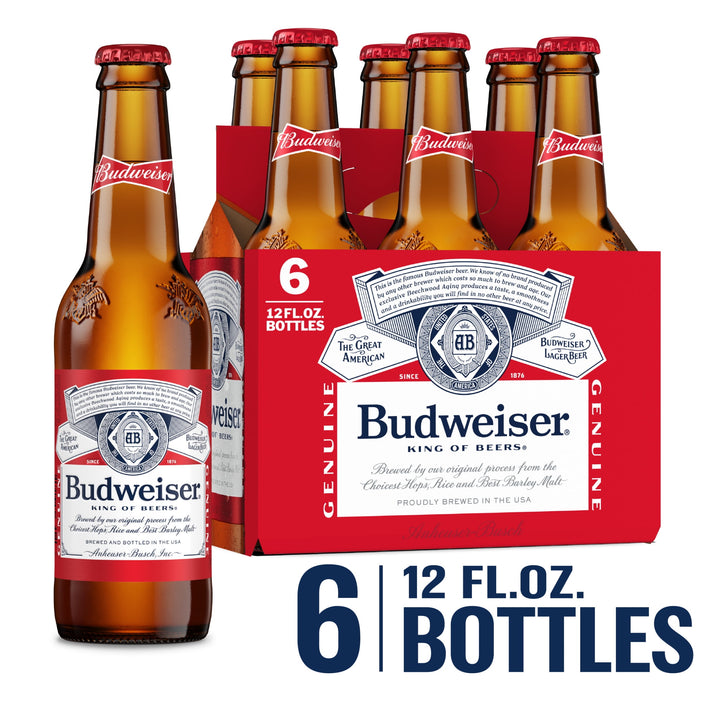 BUDWEISER 6PK 12OZ