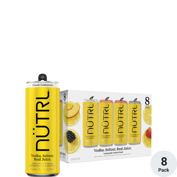 NUTRL LEMONADE VARIETY 8PK