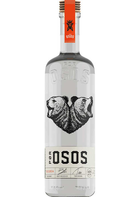 POR OSOS VODKA 750ML