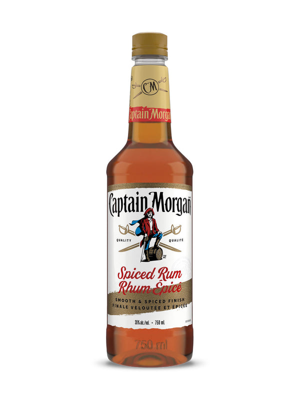 CAPTAIN MORGAN SPICED RUM PET 750ML