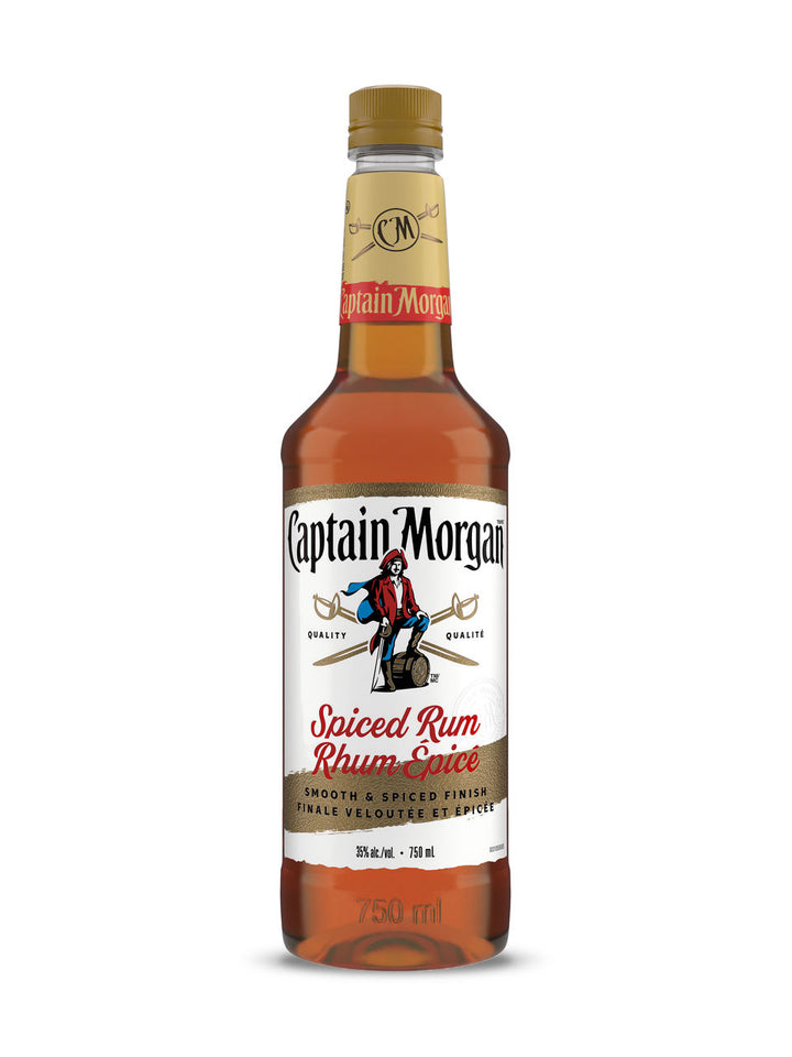 CAPTAIN MORGAN SPICED RUM PET 750ML