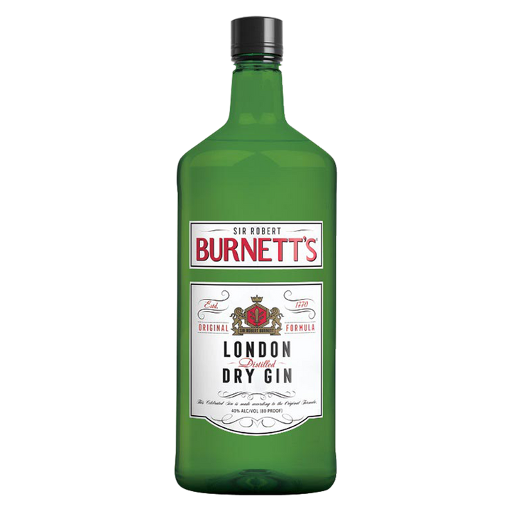 BURNETTS DRY GIN 1.75L