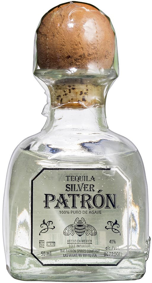 PATRON SILVER TEQUILA 50 ML