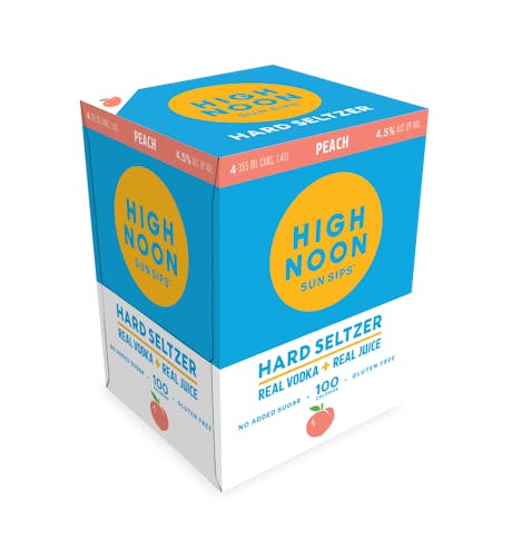 HIGHNOON BLACK CHERRY VODKA & SODA 4 PK