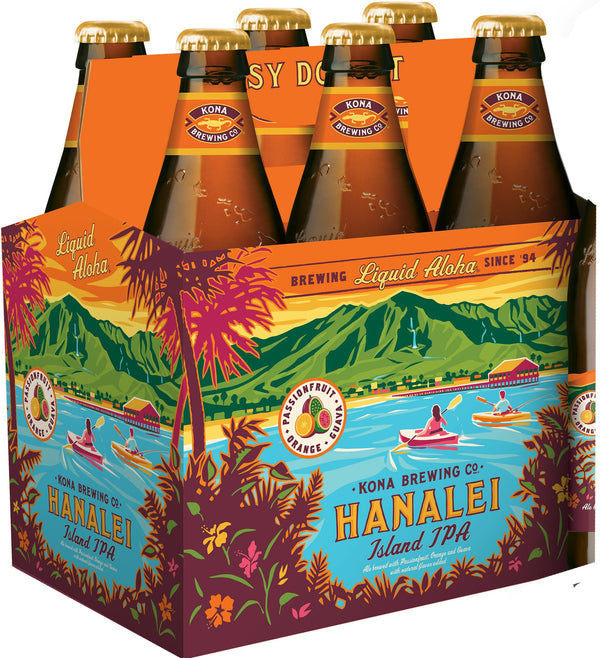 KONA HANALEI ISLA IPA 6 PK BOTTLE