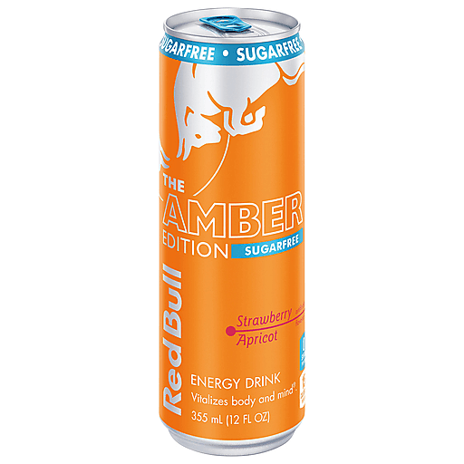 REDBULL STRAWBEERY SUGER FREE 12OZ