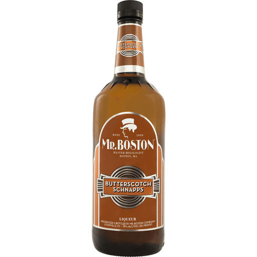 MR. BOSTON BUTTERSCOTCH SCHNAPPS 1 L