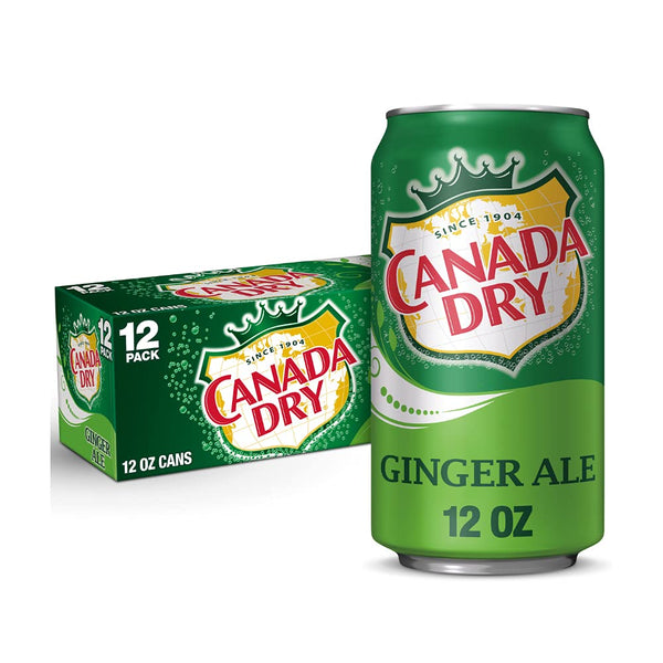 CANADA DRY GINGER ALE 12PK CAN