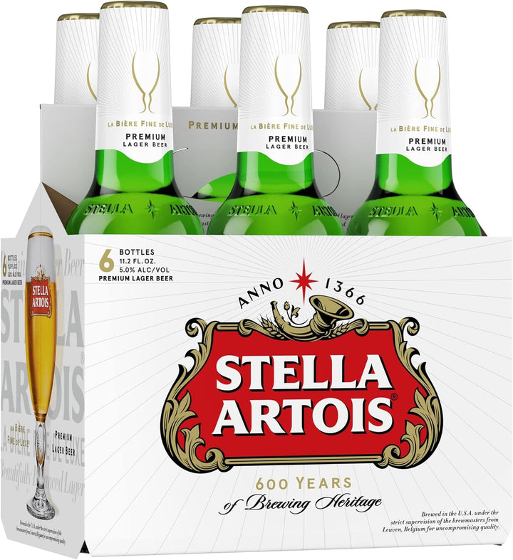 STELLA ARTOIS BOTTLE 6PK
