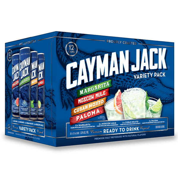 CAYMAN JACK MARGARITA VARIETY 12PK CAN
