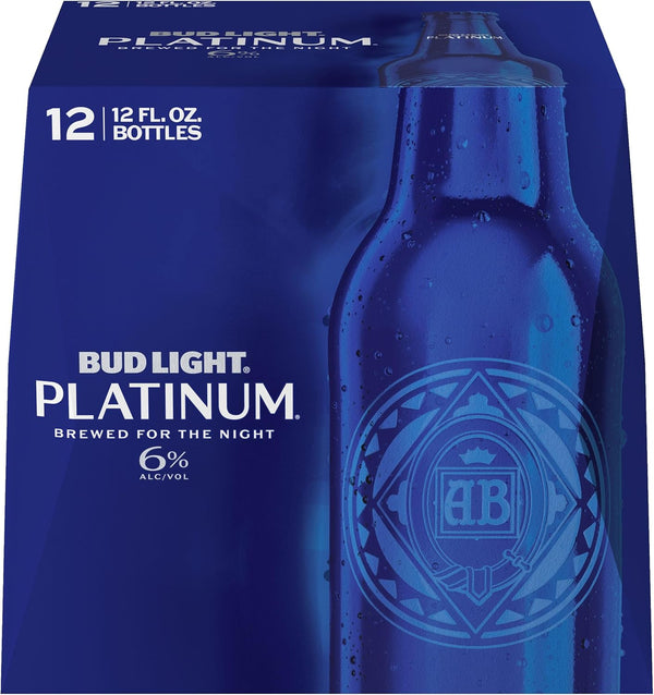 BUD LIGHT PLATINUM 12PK  LN 12 OZ