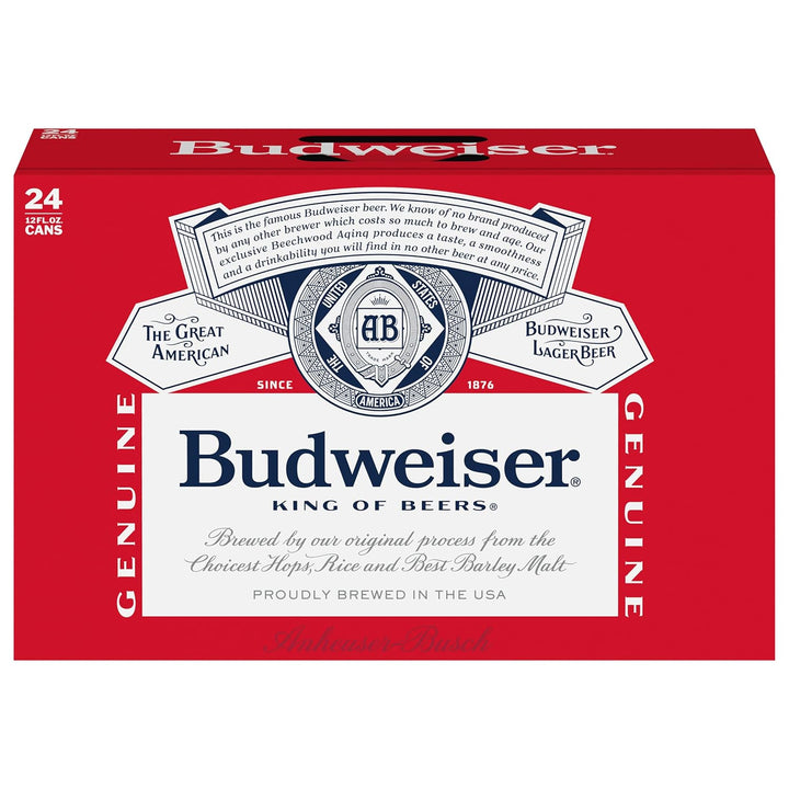 BUD CAN 24PK 12 OZ