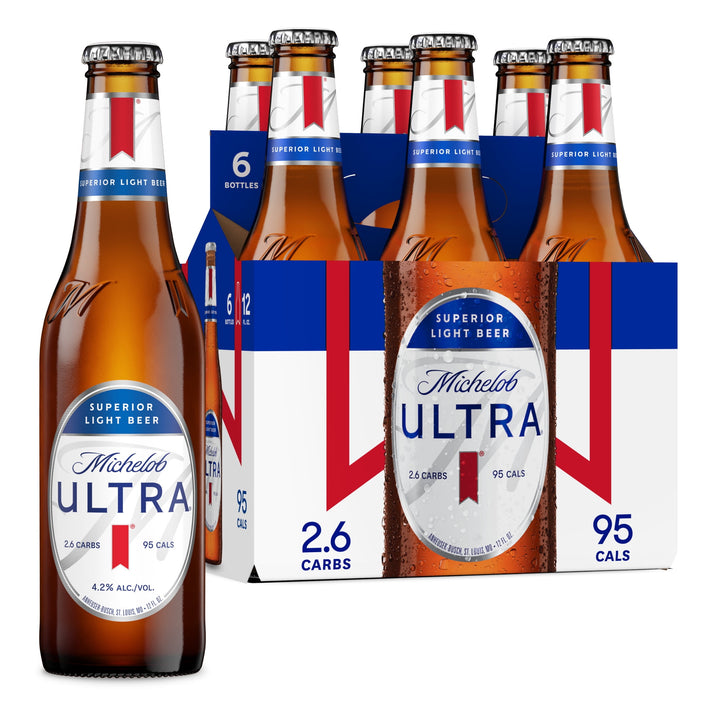 MICHELOB ULTRA BOTTLE 6 PACK 12 OZ