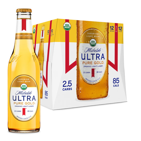 MICHELOB ULTRA PURE GOLD 12PK BOTTLE