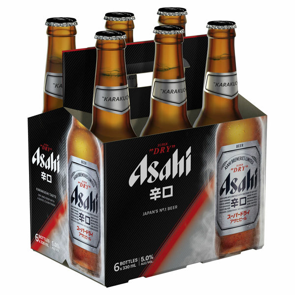 ASAHI SUPER DRY 6 PACK