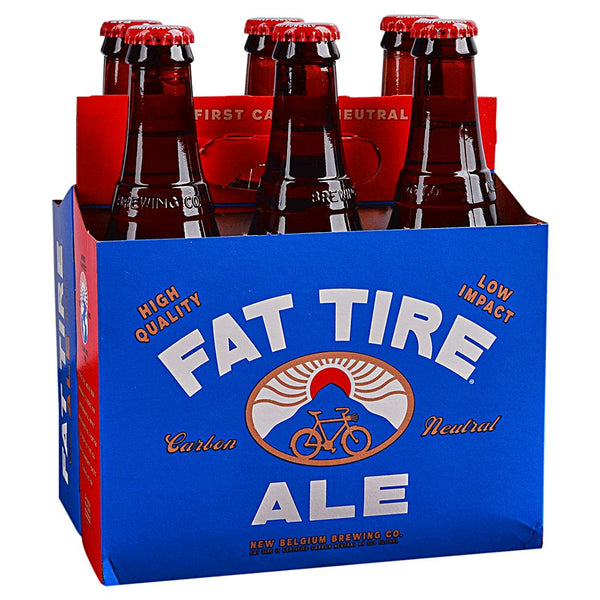 NEW BELGIUM BREWING FAT TIRE 6PK 12 OZ
