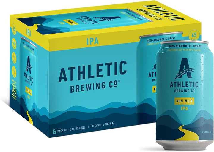 ATHLETIC BREWING RUN WILD IPA N/A  6PK