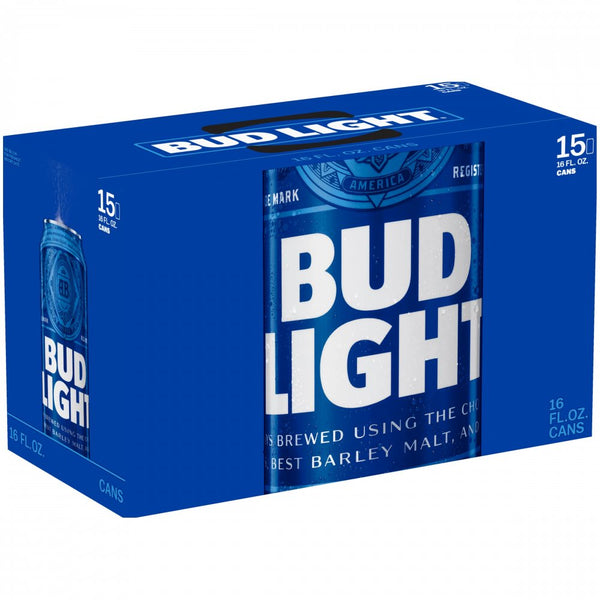 BUD LIGHT 15PK 16OZ CAN