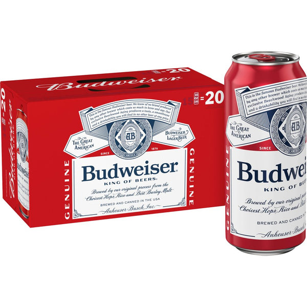 BUDWEISER 16OZ 15PK