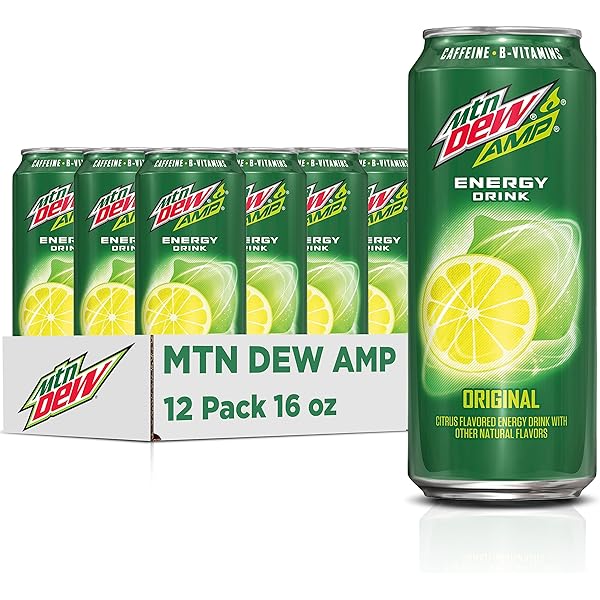 MOUNTAIN DEW AMP 12OZ