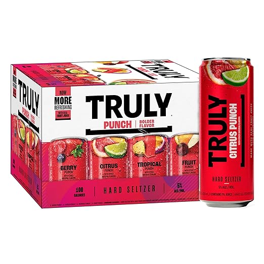 TRULY PUNCH MIX 12 OZ 12 PK CAN
