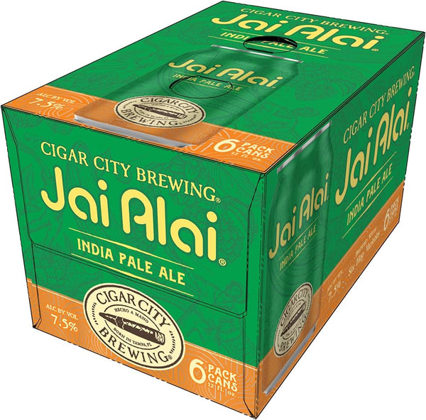CIGAR CITY BREWING JAI ALAI IPA 6PK 12 OZ