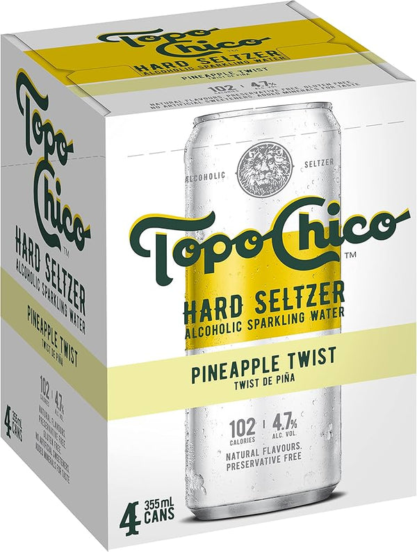 TOPO CHICO TEQUILA AND GRAPEFRUIT RTD 4PK 12OZ