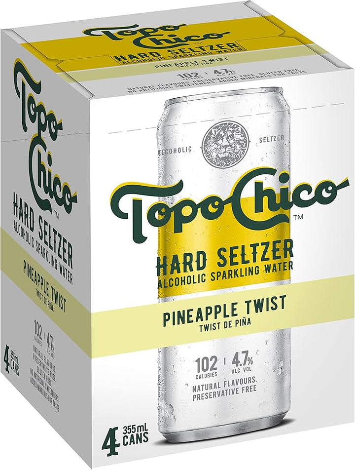 TOPO CHICO TEQUILA AND GRAPEFRUIT RTD 4PK 12OZ