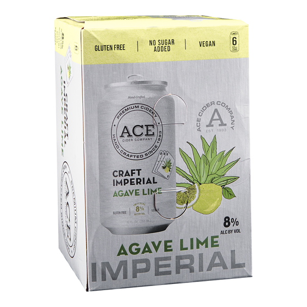 ACE AGAVE LIME 6PK CAN