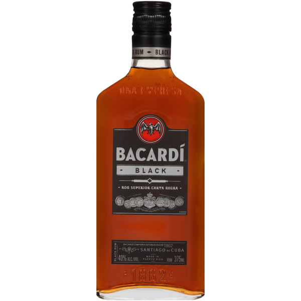 BACARDI BLACK   375ML