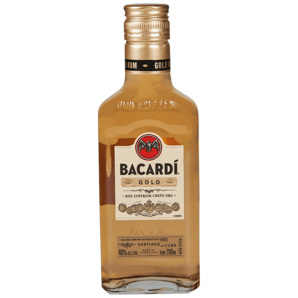 BACARDI GOLD RUM 200ML