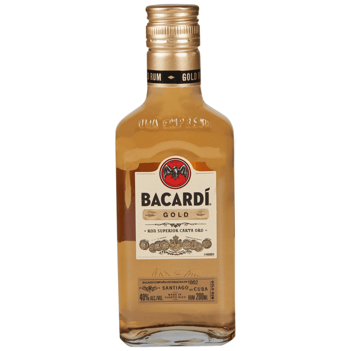 BACARDI GOLD RUM 200ML