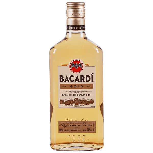 BACARDI GOLD RUM 375ML