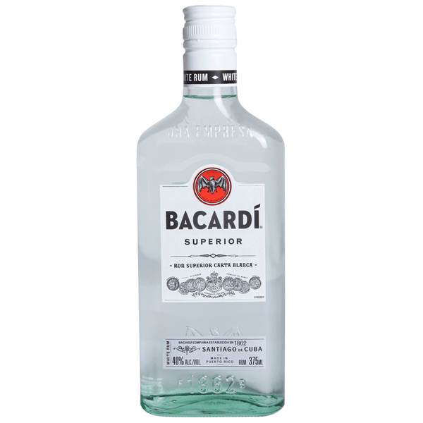 BACARDI  SILVER RUM 375ML
