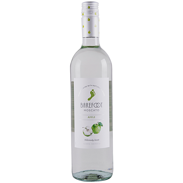 BAREFOOT MOSCATO APPLE 750ML