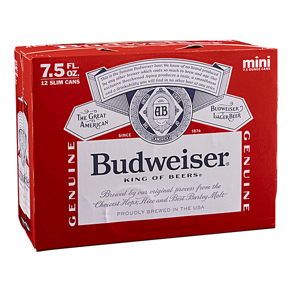 BUDWISER 12PK 7OZ