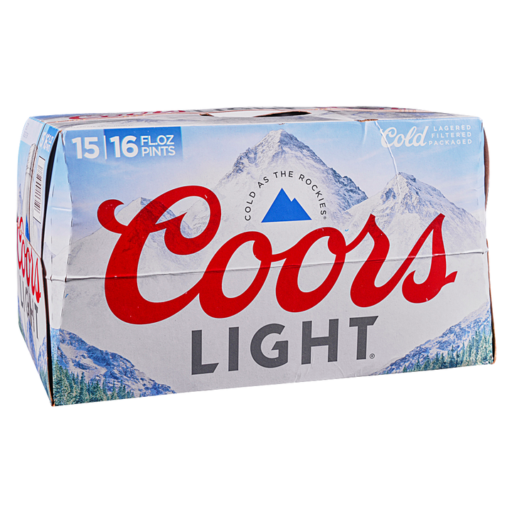 COORS LITE ALUMINUM 15PK 16OZ