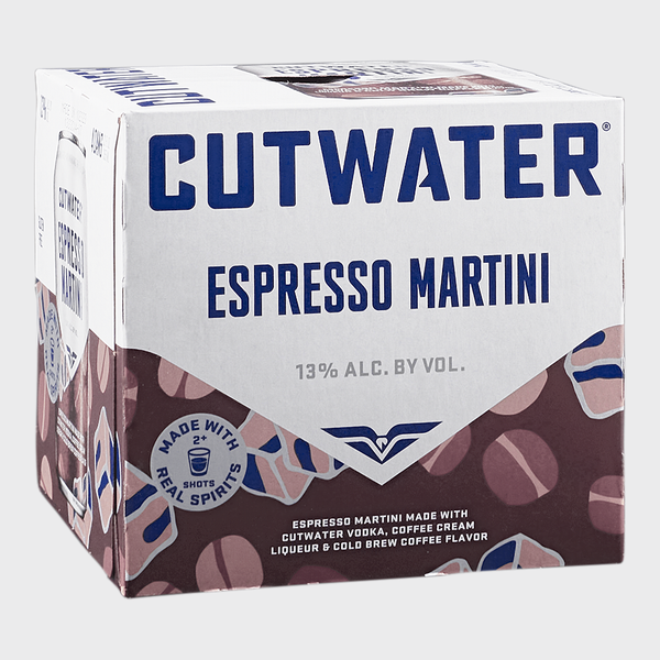CUTWATER ESPRESSO MARTINI 12OZ 4PK CAN